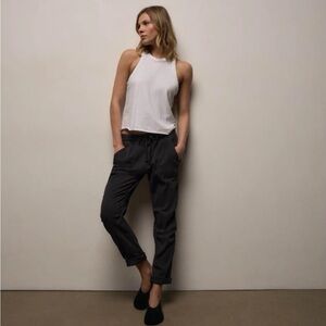 James Perse Drawstring Women’s Pants in Charcoal